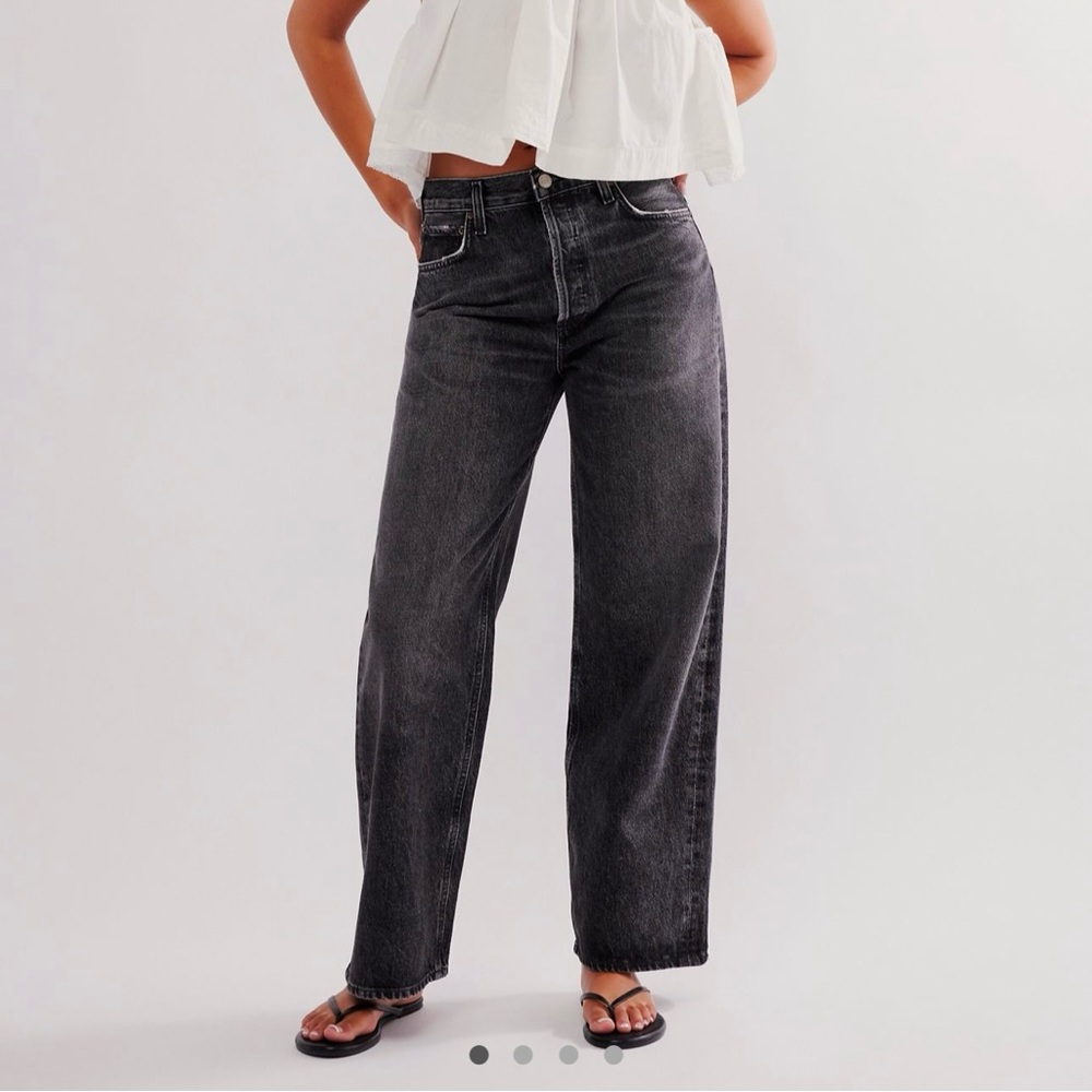 AGOLDE Low Slung Baggy Jeans in Ditch